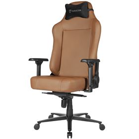 Chaise Gaming Paracon SUPREME - PU - Cognac